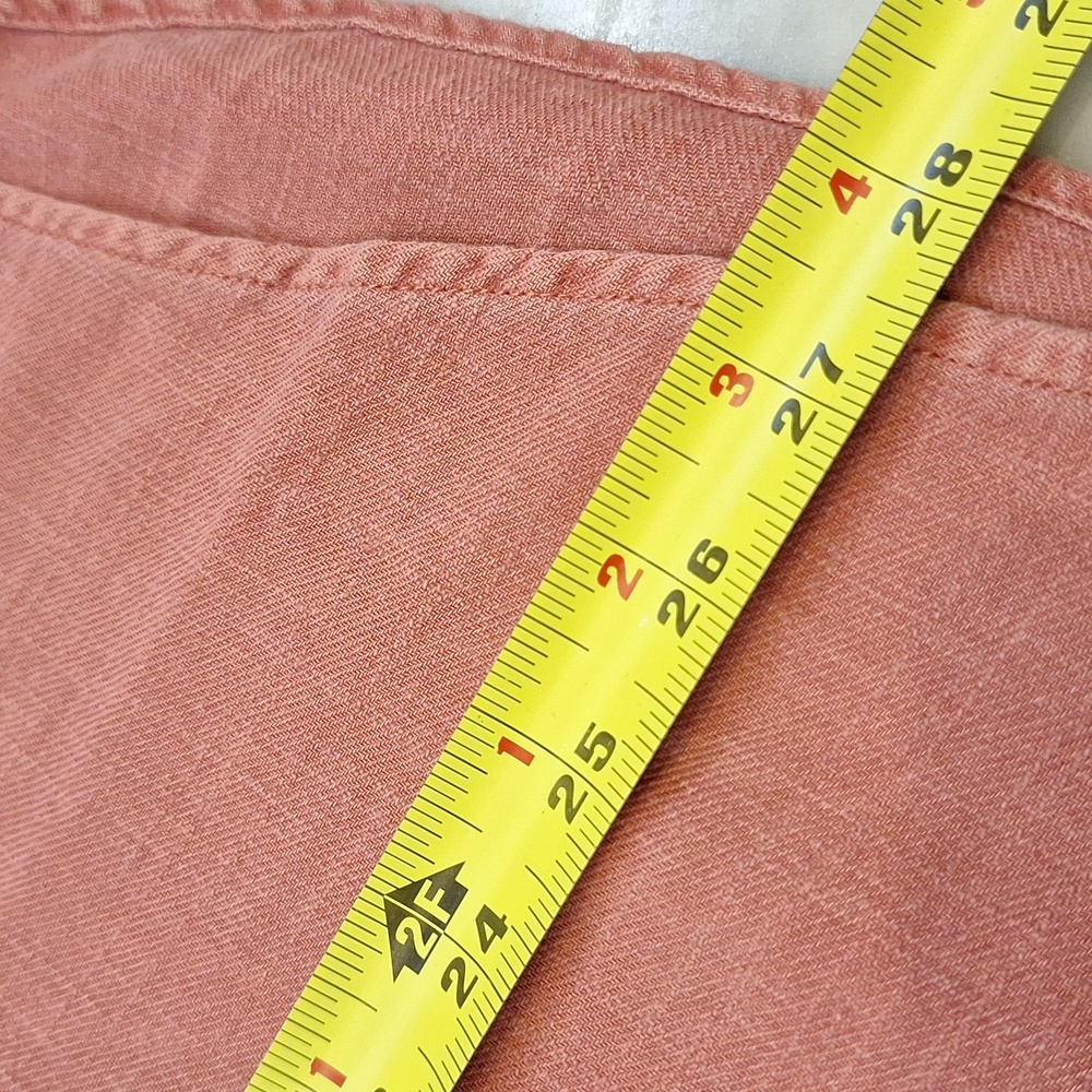 Marine Layer Men's Casual Button‎ Up Shortsleeve Shirt Mauve Sz Medium Pocket - Picture 5 of 7